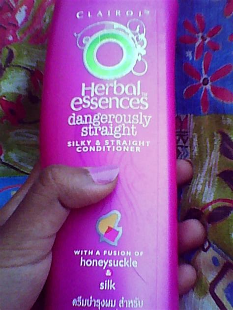 oflipstickandblushes: Herbal Essence dangerously straight silk and ...