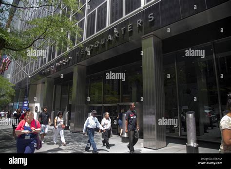 Pfizer headquarters New York city office HQ viagra Stock Photo - Alamy