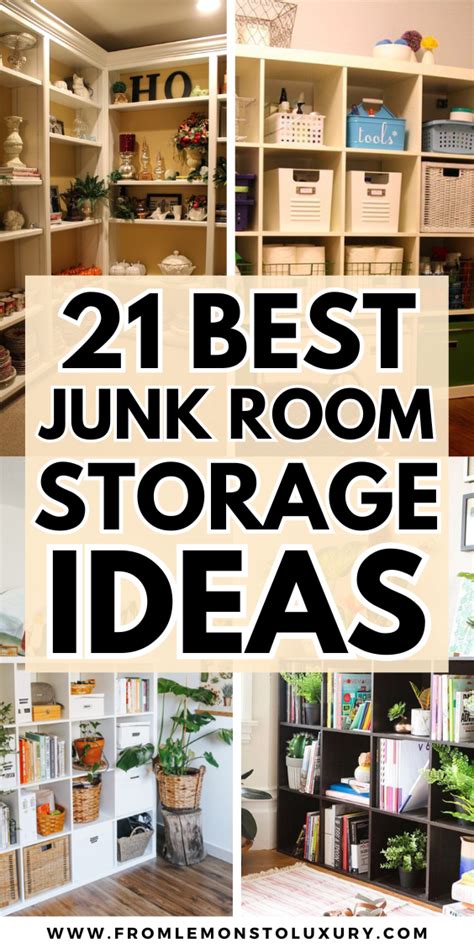 21+ Easy Junk Room Storage Ideas That Will Transform Your Space