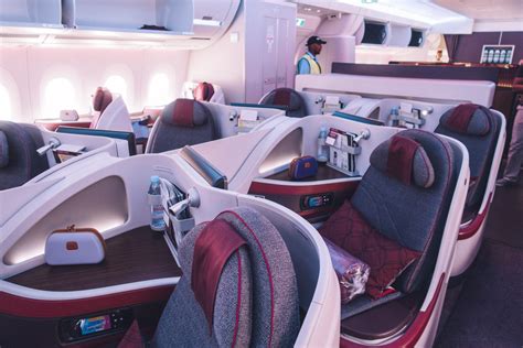 Qatar Airways Business Class (A350-900) Review • The Blonde Abroad