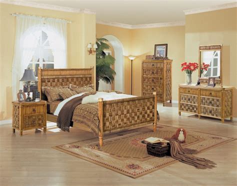 bamboo rattan bedroom furniture - Ideas to Use Bamboo Bedroom Furniture for a Pleasant Look ...