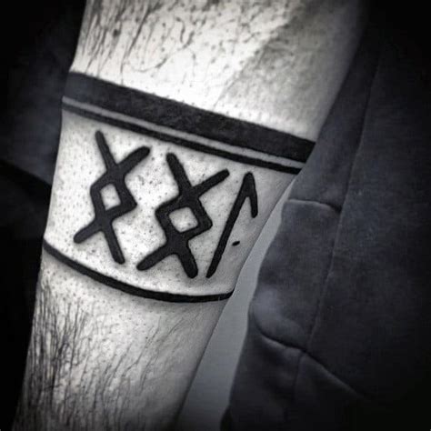 Top 79 Best Rune Tattoo Ideas - [2021 Inspiration Guide]