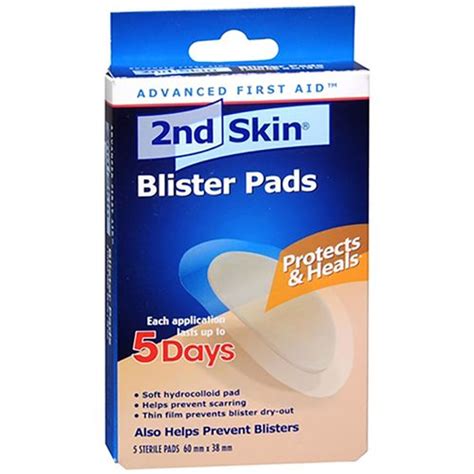 2nd Skin Blister Pads - Sports Package - 5 Pack