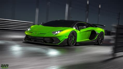 cars, hd, 4k, behance, lamborghini aventador, lamborghini aventador svj, lamborghini, 2K, 2018 ...