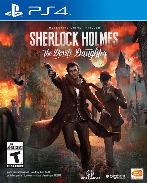 Sherlock Holmes Devil's Daughter Sony Playstation 4 Game