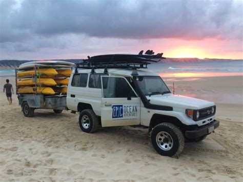 Rainbow Beach: 4WD Beach Drive Adventure and Surf Lesson | GetYourGuide