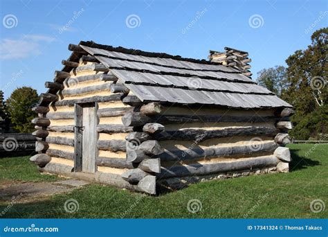 Revolutionary War Cabin – Valley Forge Stock Images - Image: 17341324