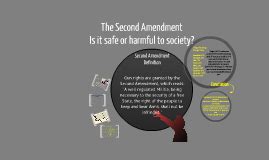 Second Amendment Pros and Cons by Danielle Federico on Prezi