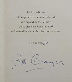 The November Man by Bill Granger (Limited Edition) Signed Copy D von Bill Granger: Fine ...