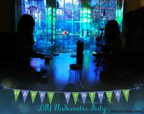 DIY Underwater Birthday Party Themes | A Magical Mess