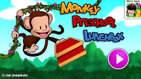 Monkey Preschool Lunchbox Gameplay - YouTube