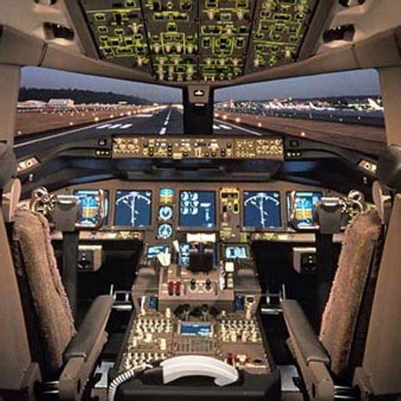 The cockpit of a passenger plane flight simulator. Source: TOPSiM... | Download Scientific Diagram