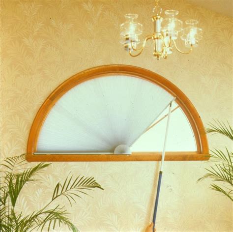 Half round window covering - Arch window - Traditional - Cellular Shades - burlington - by ...