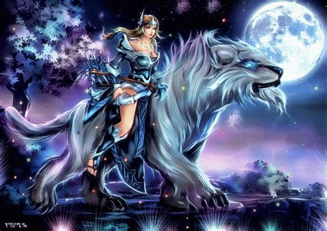 Mirana -The Princess of the Moon - DOTA 2 by FrancisLugfran on DeviantArt