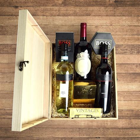 The Vintage Wine Trio is the perfect gift for the lover of wine in your life. Packaged with ...