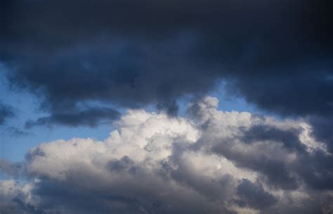 Storm Clouds Blue Sky Free Stock Photo - Public Domain Pictures