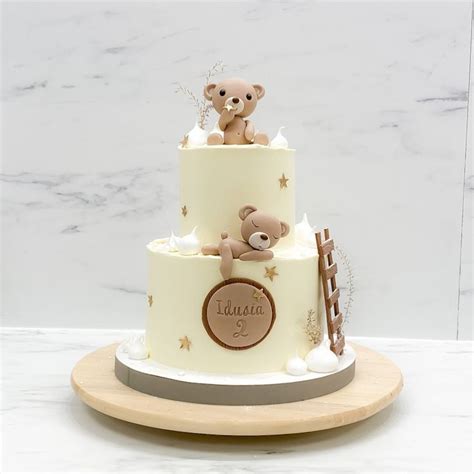 Ilovecake🍰’s Instagram photo: “#cakedecorating #cake #teddybear # ...