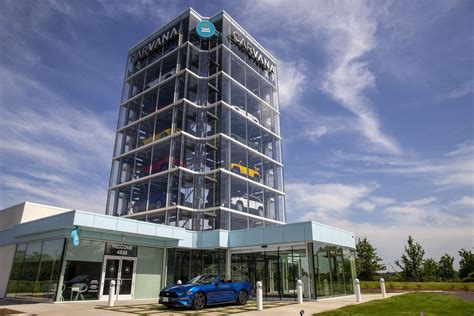 Carvana opens giant vending machine in Greensboro