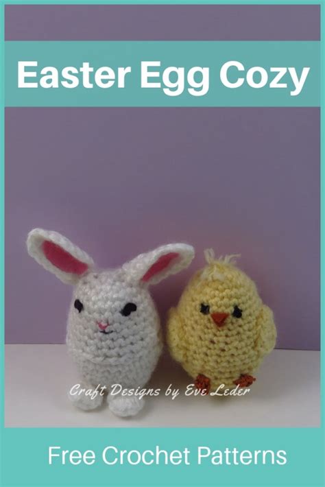 Crochet Egg Cozy — DIY — Craft Designs by Eve Leder