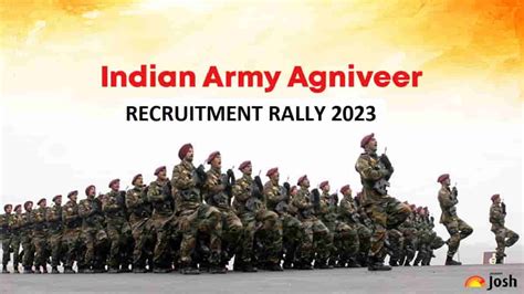 Indian Army Agniveer Recruitment Rally Notification 2023 OUT for UP ...