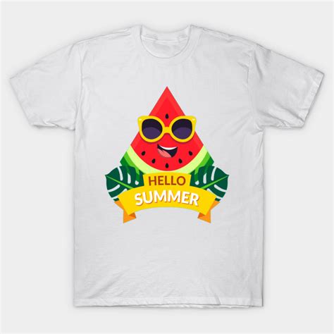 Funny Hello Summer T-shirt 2018 - Summer - T-Shirt | TeePublic