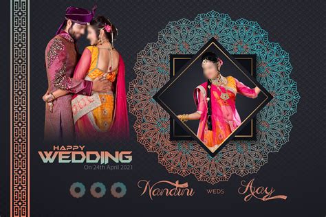 Pin on indian wedding album design 12x36