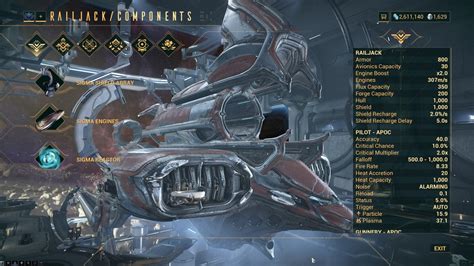 Warframe - Railjack Components Guide | Attack of the Fanboy