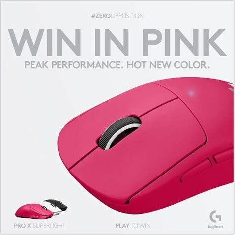 Logitech G Pro X Superlight Wireless Mouse Pink | eduaspirant.com