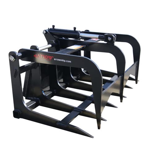 Compact Skid Steer Grapple Rake - Arrow Material Handling Products Learn more