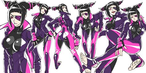 Juri Collage | Street Fighter | Street fighter characters, Juri street ...