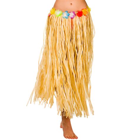 Ladies Hula Skirt 80cm Costume for Hawaiian Fancy Dress Womens | eBay