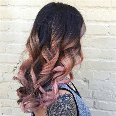 23 Head-Turning Rose Gold Hair Color Ideas