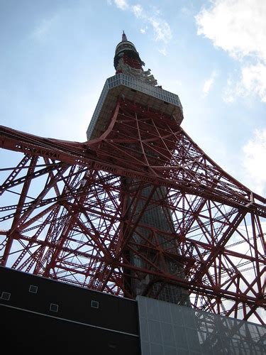 Tokyo Tower seen from the base | Inspired by the Eiffel Towe… | Flickr