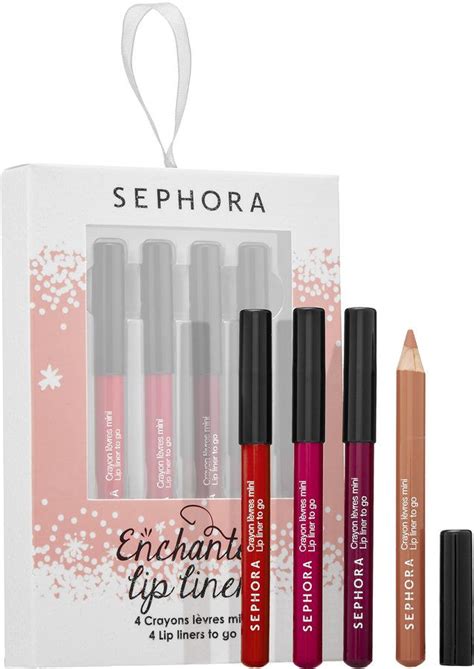 SEPHORA COLLECTION Enchanted Lip Liners: 4 Lip Liners To Go | Sephora, Sephora lip, Sephora holiday