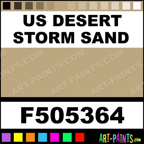 US Desert Storm Sand Military Model Acrylic Paints - F505364 - US Desert Storm Sand Paint, US ...