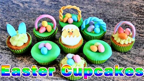 Super Simple Easter Cupcake Ideas | HappyFoods - YouTube