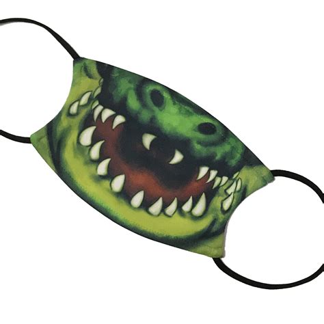 Adjustable Youth/Adult Alligator Face Mask - Louisiana Gifts and Gallery, Inc.