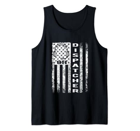 Amazon.com: 911 Dispatcher Emergency Dispatchers Outfit Gift Tank Top: Clothing