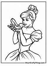 Cinderella Disney Coloring Pages sketch template