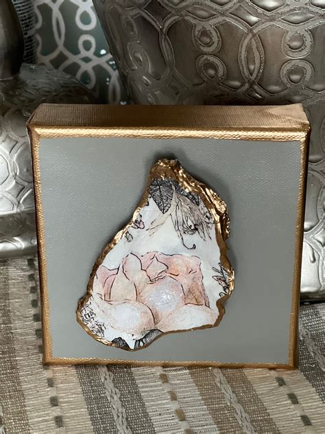 Oyster shell art – Halfshell Design Co