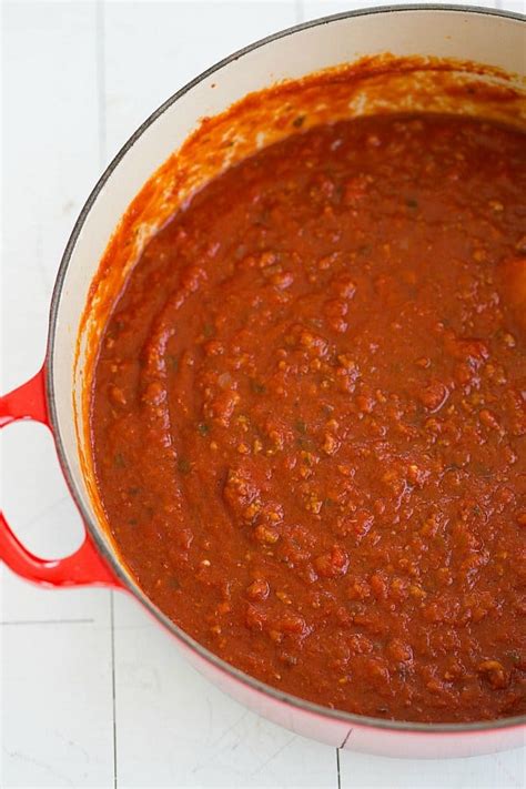 The Best Meat Sauce Recipe