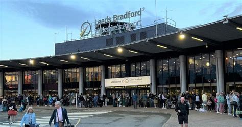 Leeds Bradford Airport arrivals live as incoming flights 'diverted' due ...