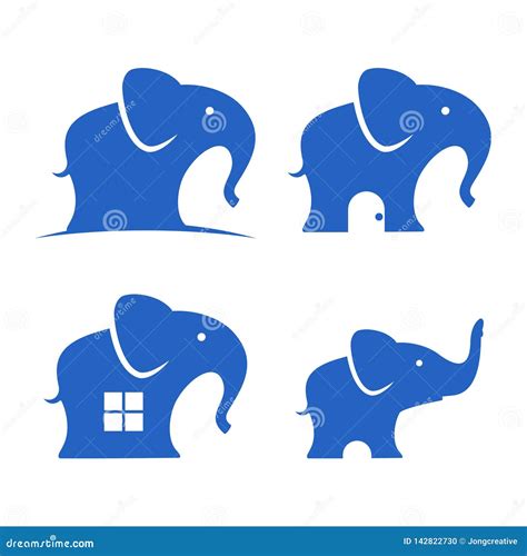 Elephant House Logo Stock Image | CartoonDealer.com #161631529