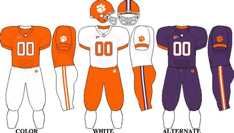 Clemson unis | Football uniforms, Sports uniforms, Team uniforms