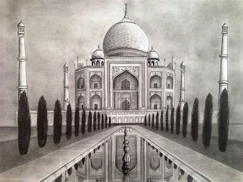 IMG_4761.JPG 1,600×1,200 pixels | Taj mahal drawing, Architecture drawing, Taj mahal art