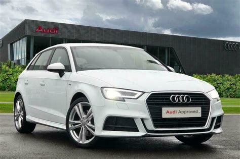 2019 Audi A3 Sportback S line 35 TDI 150 PS S tronic Diesel white Semi Auto | in Warrington ...