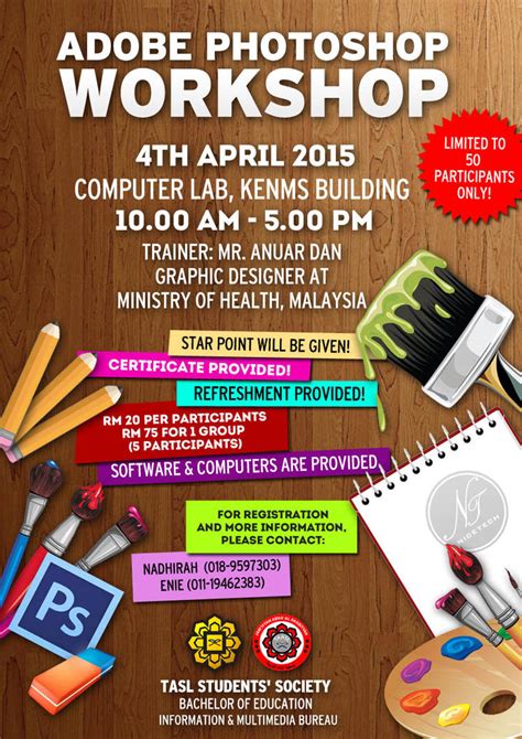 Adobe Photoshop Workshop Poster by manalasrar on DeviantArt