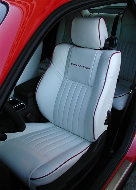 Dodge Challenger Red Seats
