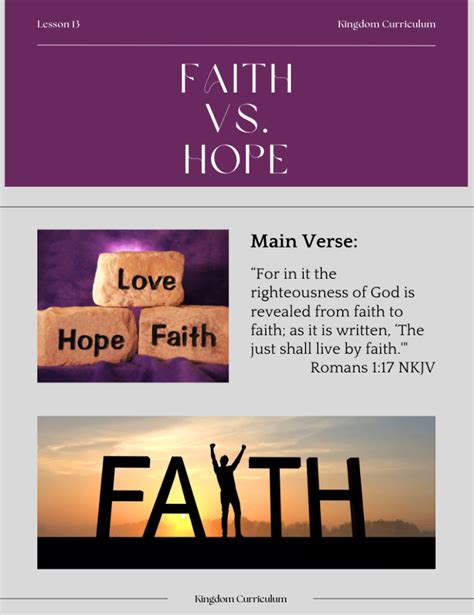 13. Faith VS. Hope – Kingdom Youth Conference