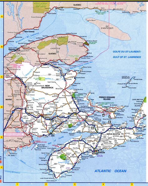 Nova Scotia highways map.Free printable road map of Nova Scotia